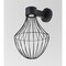 Besa Lighting Sultana Flare Wall Sconce, Black Finish, 1x4W LED SULTANA-F-WALL-LED-BK - alternate 1
